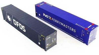 HER076937 - Lot de 2 container 45 pieds DFDS P&O Ferrymasters - 1