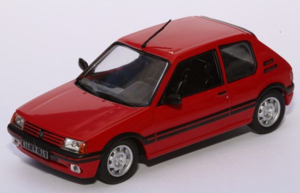 ODE078 - PEUGEOT 205 GTI 1.9 Rouge - 1