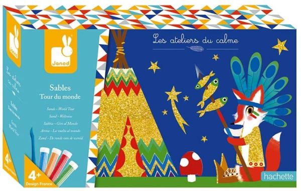 JAN07805 - Sable coloré Tour du monde - 1