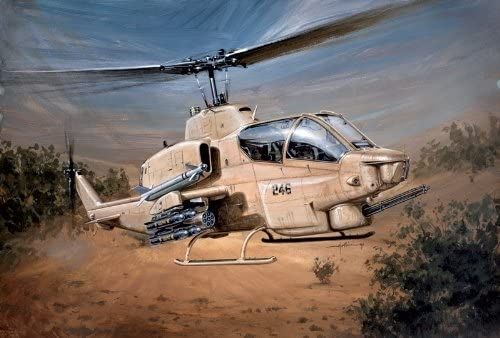 ITA0833 - Hélicoptère AH-1W Supercobra à assembler et à peindre - 1