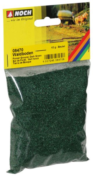 NOC08470 - Sachet de flocage vert foncé 42grs - 1