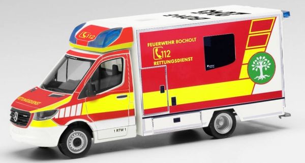 HER095921 - MERCEDES Sprinter Fahrtec POMPIER - 1