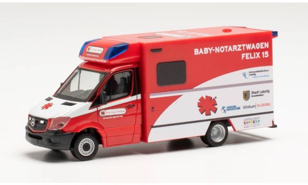 HER095983 - MERCEDES Sprinter Fahrtec RTW docteur d’urgence pour bébé - 1