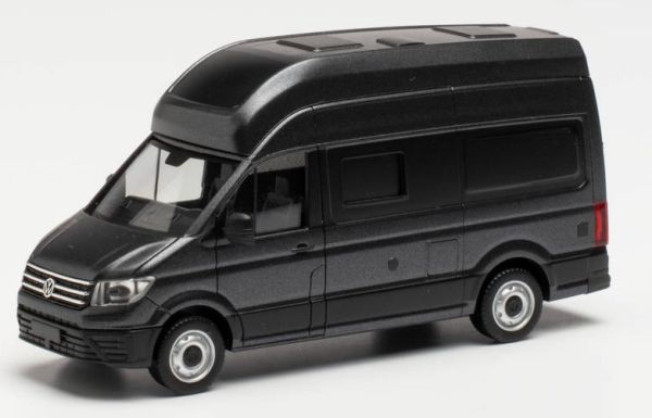 HER096324 - VOLKSWAGEN Crafter Grand California 600 Gris métallisé - 1