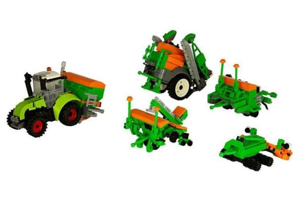 BBX102823 - Ensemble de machines agricoles AMAZONE -  811 pièces à construire - 1