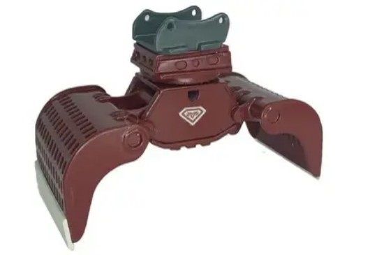GF103OQ - Grappin HYDRARAM HDG820R avec attache OilQuick pour pelle de 80-140 tonnes - Attache 13mm - 1