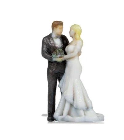 NOC10401 - Couple de mariés 3D - 1