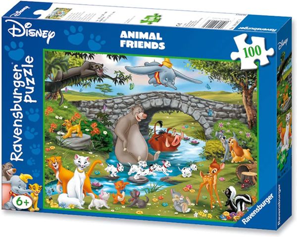Ludendo - Puzzle 100 pièces - Photo Disney - Puzzles Enfants - Rue