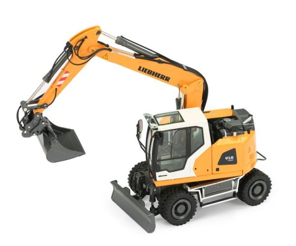 NZG1096 - Pelle sur pneus LIEBHERR A918 Compact - 1