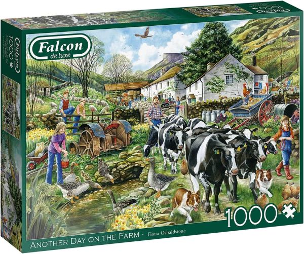 JMB11283 - Puzzle 1000 pièces Un autre jour à la ferme - 1