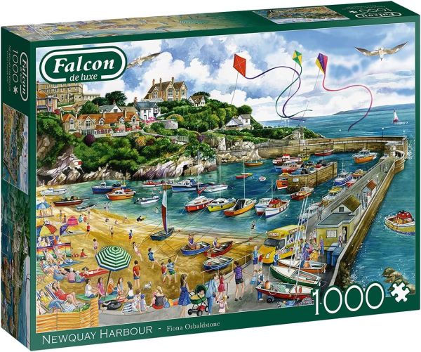 JMB11290 - Puzzle 1000 pièces Le port de Newquay - 1