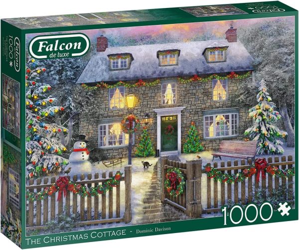 JMB11313 - Puzzle 1000 pièces Le chalet de Noël - 1