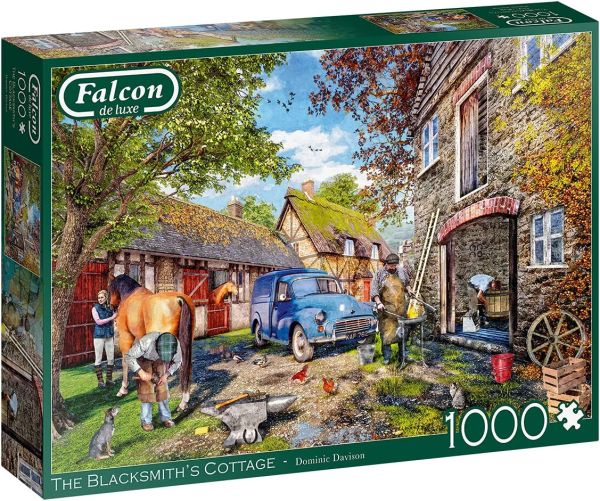 JMB11333 - Puzzle 1000 pièces la maison du fermier - 1