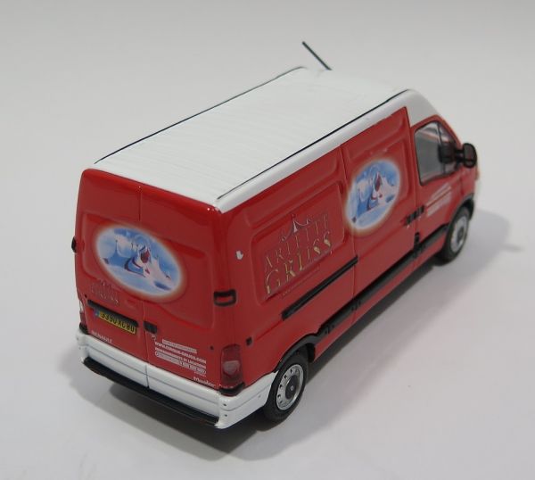 Modèle Réduit ELIGOR Renault Master Cirque Arlette Gruss - Échelle 1/43, Couleur Bordeaux, Métal Et Plastique