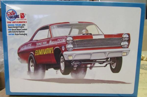 AMT1151/12 - MERCURY Cyclone Drag Car - Don's Eliminator II - Dyno à assembler et à peindre - 1