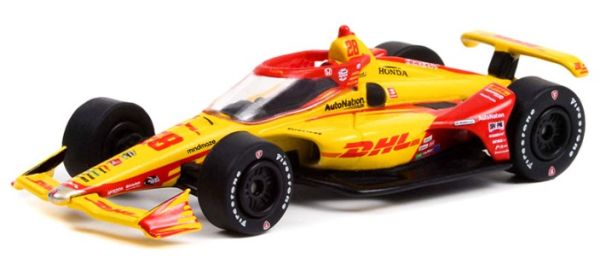 GREEN11526 - INDYCAR DHL #28 2022 NTT Romain GROSJEAN 1/64 sous blister - 1