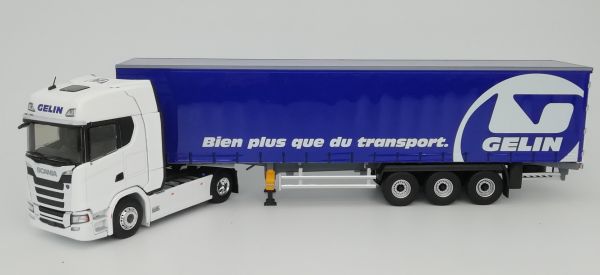 ELI116876 - SCANIA S 500 4x2 avec remorque Tautliner bâchée 3 Essieux - Transports GELIN - 1