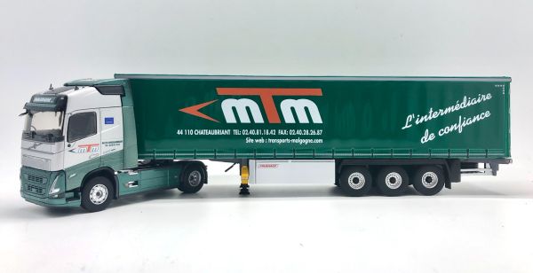 ELI117649 - VOLVO FH 4x2 2020 avec remorque 3 Essieux - Transport MALGOGNE - 1