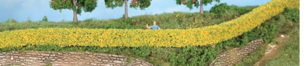 HEK11810 - 2 Haies de forsythia - 7x14 mm - 50 cm de long. - 1