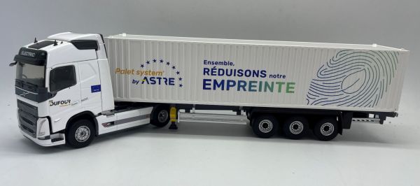 ELI118177 - VOLVO FH 4x2 avec porte container 3 Essieux et container - PTS DUFOUR ASTRE - 1
