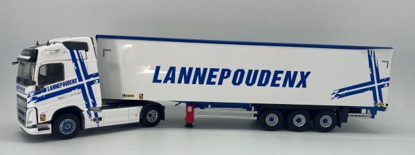 ELI118358 - VOLVO FH 2020 4x2 avec remorque à fond mouvant 3 Essieux - Transport LANNEPOUDENX - 1