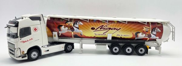ELI118501 - VOLVO FH 4x2 2020 avec citerne Pulvee NIGAY - Le  Caramel fête le sucre - Transports  BRULAS - 1