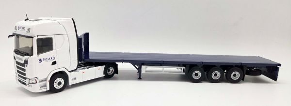 ELI118567 - SCANIA 500S 4x2 avec plateau 3 Essieux PICARD SOLUTION T2GL - 1