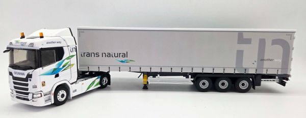 ELI118643 - SCANIA 500 S 4x2 avec remorque bâchée 3 Essieux - Trans Natural - 1