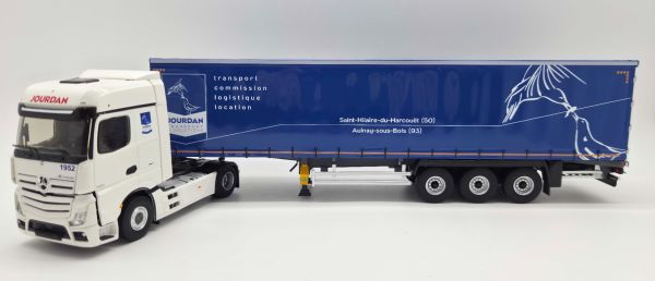 ELI118671 - MERCEDES Actros 5 4x2 avec remorque Tautliner 3 Essieux JOURDAN Transport et Solutions - 1