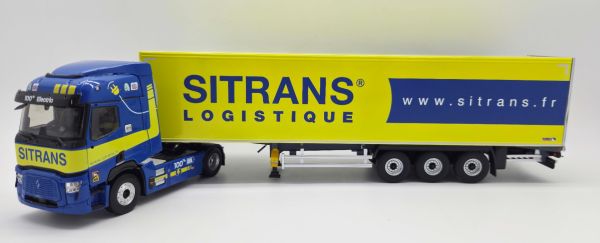 ELI118696 - RENAULT T E-Tech 4x2 avec remorque 3 Essieux SITRANS LOGISTIQUE - 1