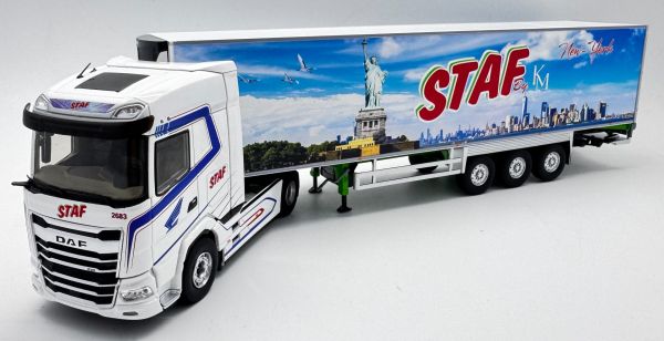 ELI118932 - DAF XG 4x2 avec remorque frigo Chereau 3 Essieux Transports STAF – New York - 1