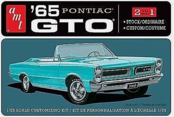 AMT1191M/12 - PONTIAC GTO 1965 à assembler et à peindre - 1