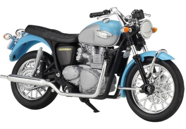 WEL12171 - TRIUMPH bonneville 2022 bleu - 1