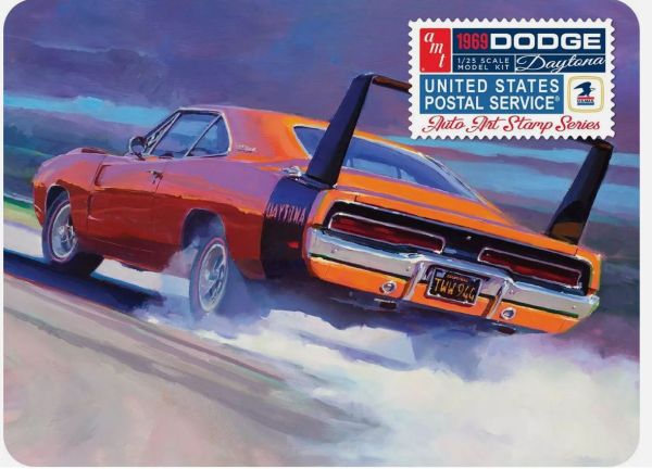 AMT1232/12 - DODGE Charger Daytona 1969 à assembler et à peindre - 1
