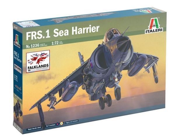 ITA1236 - Avion de chasse SEA HARRIER FRS.1  à assembler et à peindre - 1