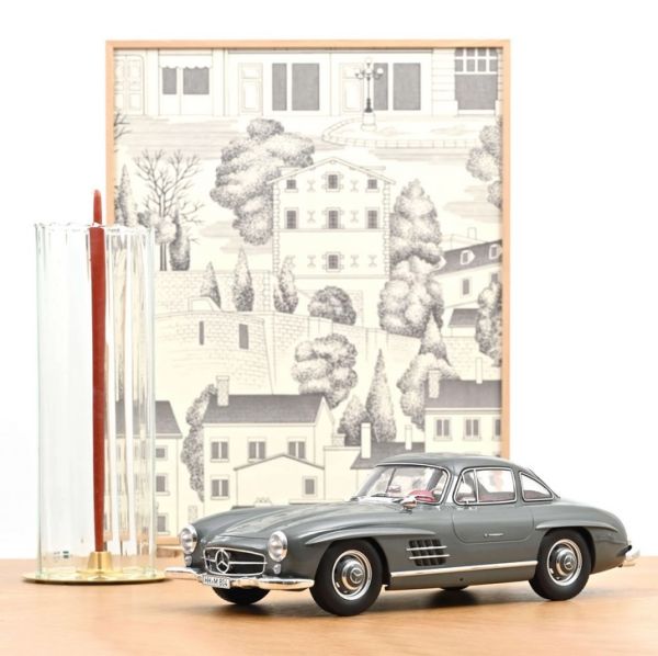 NOREV123852 - MERCEDES-BENZ 300 SL 1954 Gris Graphite - 1