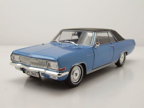 WBXWB124137 - OPEL Diplomat A V8 coupé 1965 Bleu - 1