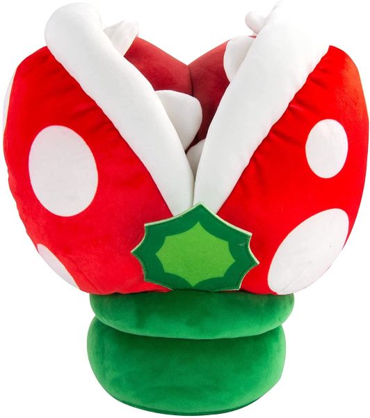 T12414 - Méga peluche MARIOKART –  Plante Piranha - 1