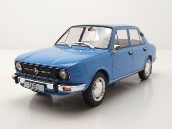 WBXWB124140 - SKODA 105L 1976 Bleu - 1