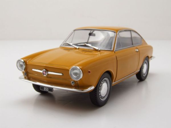 WBXWB124168 - FIAT 850  coupé 1965 Jaune foncé - 1