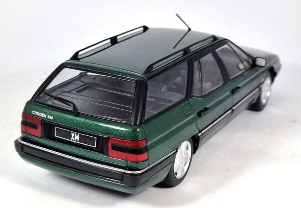 Miniature CITROEN XM Break 1991 Vert foncé métallique WHITEBOX