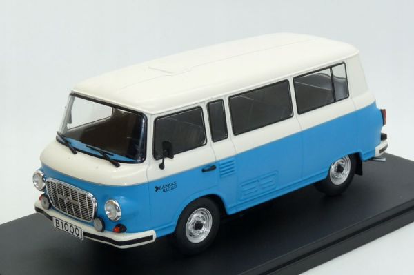 WBXWB124253 - BARKAS B1000 Bus 1970 Bleu et Blanc - 1