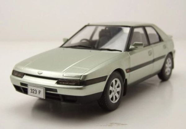 WBXWB124259 - MAZDA 323 F 1989 Vert Clair - 1