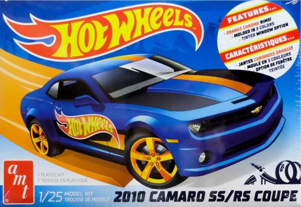 AMT1255M/12 - CHEVROLET Camaro 2010 - HOT WHEELS à assembler et à peindre - 1