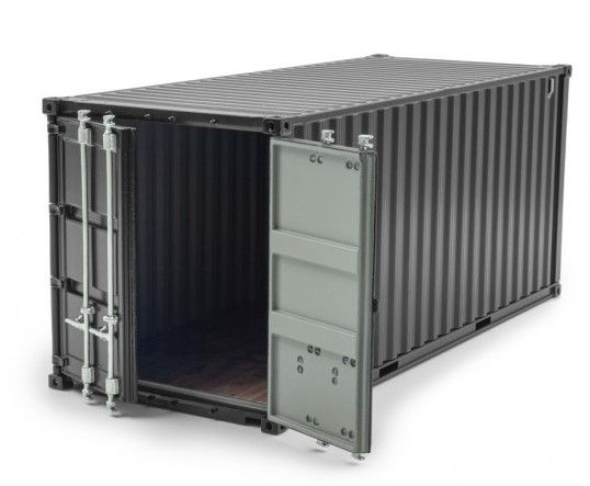 HOL1258 - Container 20 pieds Noir - 1