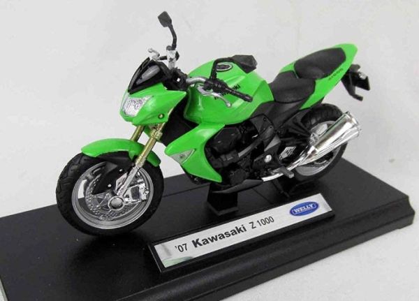 WEL12831 - KAWASAKI Z1000 2007 verte - 1