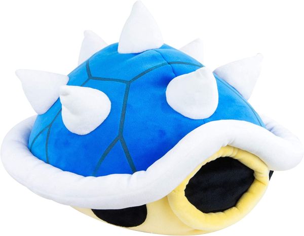 T12956A1 - Méga Peluche MARIOKART - Carapace Bleue - 1