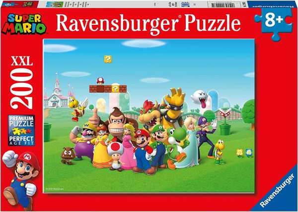 RAV129935 - Puzzle 200 Pièces Les aventures de Super Mario - 1