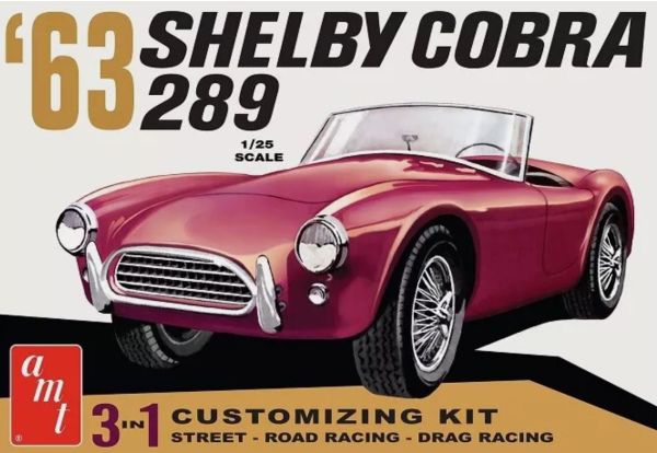 AMT1319/12 - SHELBY Cobra 289 1963 à assembler et à peindre - 1