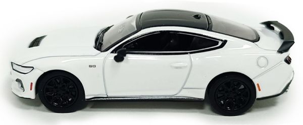 GREEN13370-F - FORD Mustang 2024 Blanc de la série GL MUSCLE sous blister - 1